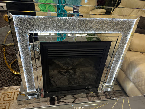 Fire Place with LED and Bluetooth