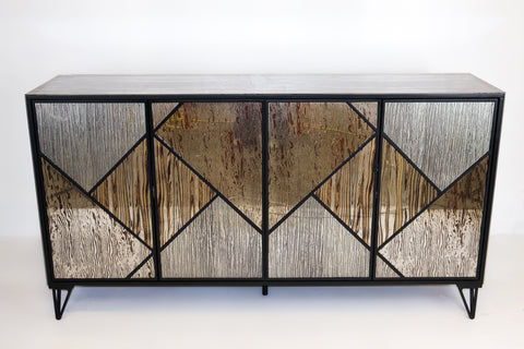 Silver TV stand/ Sideboard