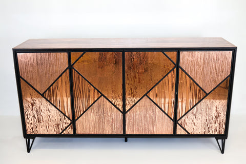 Rose Gold TV stand/ Sideboard