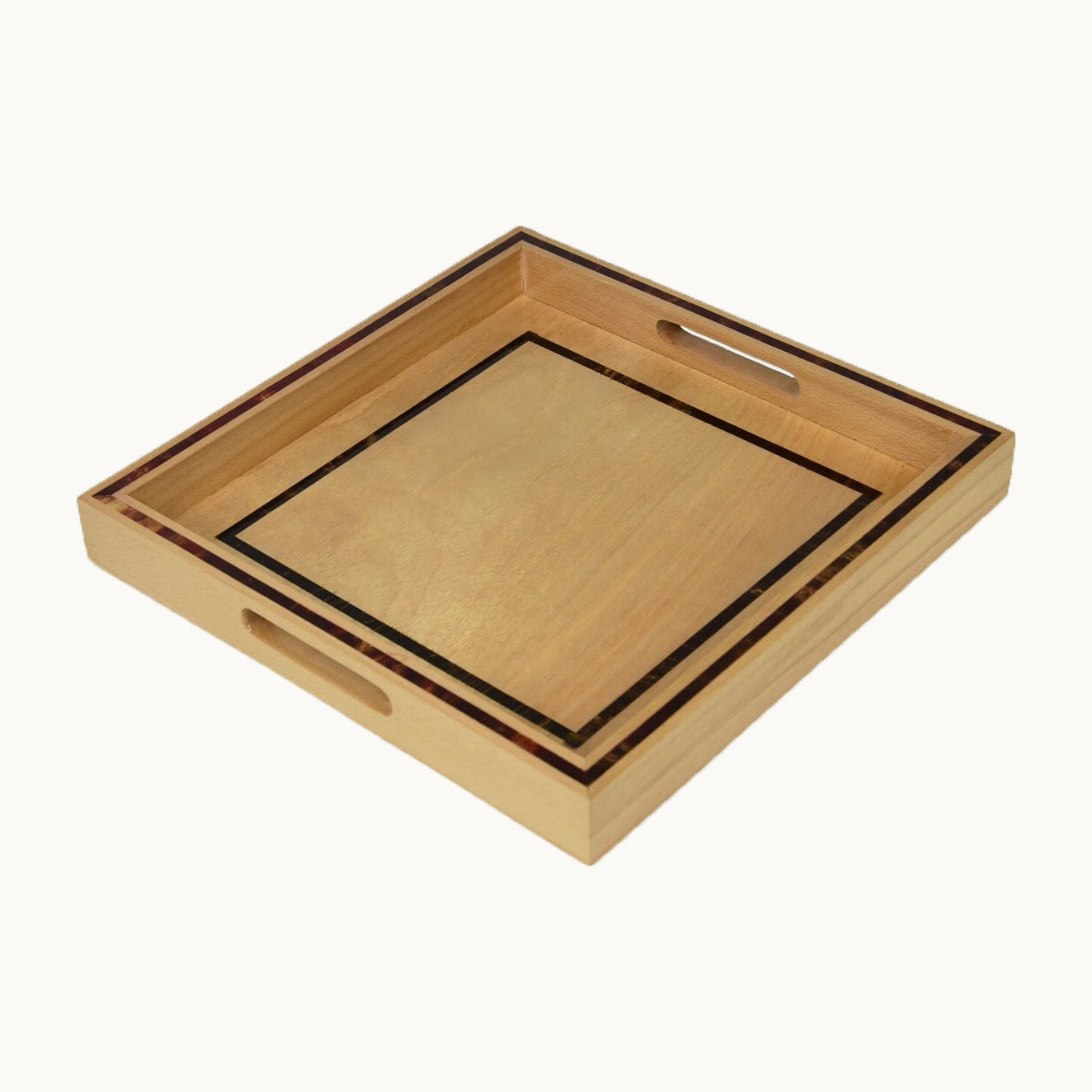 Large Square Wooden Tray