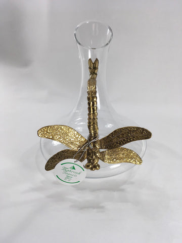 Drink Basin with Golden Butterfly