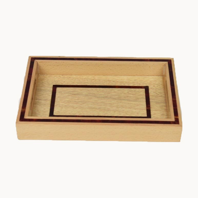 Small Rectangular Wooden Tray